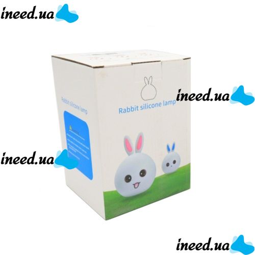 Baby Night Light Silicone Bunny Rabbit Silicone Lamp ZH-03 Desktop Wireless Rechargeable Lamp Lamp Bunny Rabbit with Ears LY-271