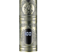 Профессиональная беспроводная машинка VGR V-962 для стрижки волос 5W, Аккумуляторный триммер бритва для окантовки бороды и усов для мужчин Золотой