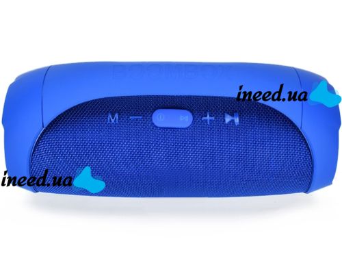 Большая беспроводная музыкальная колонка T&G Booms Box Big Синяя с ручкой, портативная акустика bluetooth в стиле T&G Boombox USB AUX для Android IOS