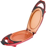 Двухсторонняя электросковорода для вторых блюд Red Copper 5 Minuts Chef 800W электрическая плита, скороварка, бутербродница с антипригарным покрытием