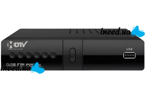 Цифровой эфирный тюнер Openbox Gold 11077 DVB-T2 приставка для телевизора с дисплеем, ТВ ресивер EL-009 c разъёмом под WiFi и пультом IPTV, HDMI H.264