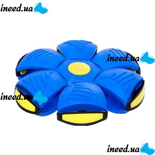 Flying Frisbee Flat ball disk with LED light Luminous folding game disk Transformer flat for active games outdoors and at home