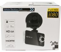 Car DVR DVR K6000 Full HD Vehicle Blackbox DVR 1080p, DVR 6000 FullHD, Car DVR 2.4 inch Screen in Car Interior Black