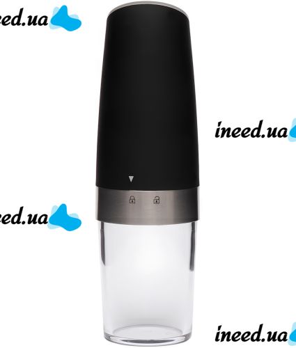 Электрическая мельница для специй Spice Bottle Electronic ZX-D32 измельчитель для соли и перца с гравитационным датчиком и подсветкой на батарейках