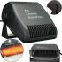 Автомобільний обігрівач салону від прикурювача Auto Heater HJ - 701 Fan 12 volt DC 150W, Тепловентилятор дуйка HJ701 для авто 150 Вт Чорний