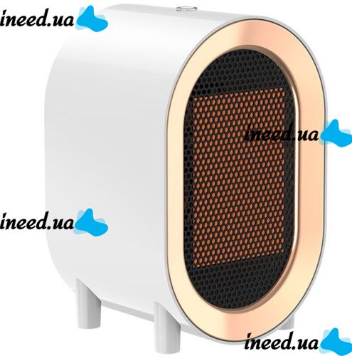 Настольный керамический обогреватель тепловентилятор Indoor Heater XH-1201 1200W, Напольный электрический тепловентилятор PTC 2 режима от сети 220В