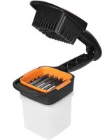    Овощерезка с контейнером 5 в 1 Nicer Dicer Quick ручной измельчитель слайсер для овощей и фруктов, кухонный набор с насадками для нарезки продуктов