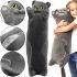 Soft plush pillow toy Cat Baton 90cm Dark Grey baby cuddle cat pillow, toy long antistress cat baton Dark Grey