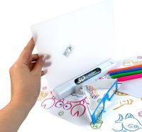 Magic Projection Drawing Board with 3D Effect 3d Magic Drawing Board, Children's Educational Glass Set with LED Backlight from 3 years old