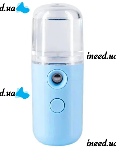 Ultrasonic Rechargeable Humidifier for Facial Skin Nano Mist Soraver with Backlight, Nano Sprayer with 30 ml Water Tank