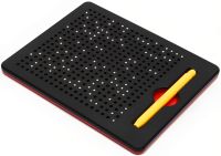 Магнитная доска для рисования шариками MagPad 1763-1 на 380 магнитов со стилусом, детский развивающий магнитный планшет для творчества TSQ-380