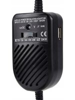 Автомобильное зарядное устройство для ноутбуков Note book car charge EL-80W, Универсальная зарядка адаптер для ноутбука в авто 80Вт от прикуривателя