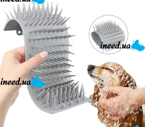 Автоматическая лапомойка Pet Foot Wash 827-6 с силиконовыми щетинками для мытья лап собак и кошек Аккумуляторная мойка стакан очиститель для животных