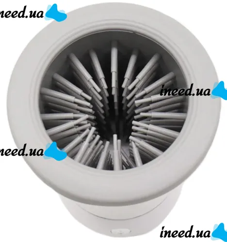 Автоматическая лапомойка Pet Foot Wash 827-6 с силиконовыми щетинками для мытья лап собак и кошек Аккумуляторная мойка стакан очиститель для животных