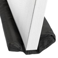 Подложка заглушка под дверь и окно Bradex Twin Draft Guard защита от сквозняка и пыли 83 см, Уплотнитель стопор LY-315 для утепления двери
