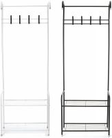 Outdoor clothes rack Corridor Rack 170X35 cm mobile vertical storage rack with shoe shelves, rack hanger in the hallway