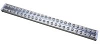 Светодиодная потолочная лампа с линзами Tube Light T10 120 см 6500K Электрический модульный светильник фонарь на стену SMD 36W от сети 220V Белая