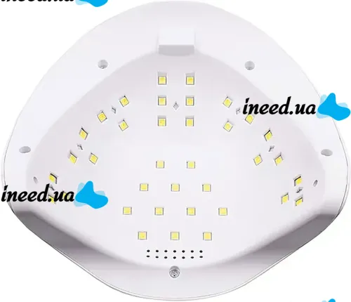 Профессиональная лампа UV/LED SUN X 54W для маникюра и педикюра с таймером, аппарат для полимеризации и сушки гель лака и геля для ногтей Белый