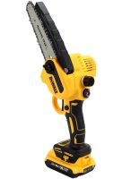 Набор электроинструментов DeWalt аккумуляторная газонокосилка триммер DCMST156N с колесами, Цепная пила DCM160N 2 аккумулятора для травы и кустов