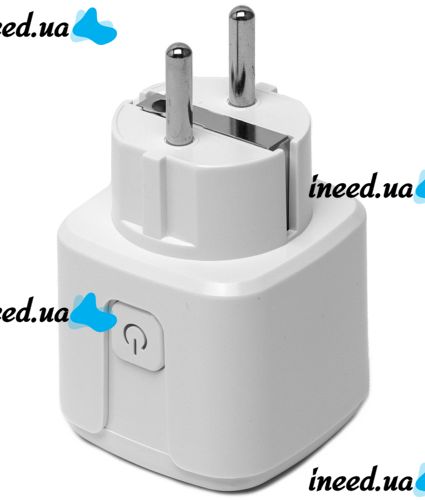 Умная розетка Tuya Smart Socket Plug WH004 16А 100-240V смарт розетка EU с таймеров WiFi и дистанционным голосовым управлением с телефона в розетку