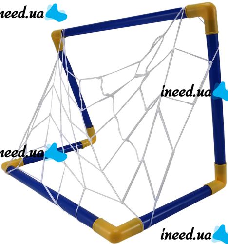 Комплект юного футболиста Anjanle Football Net AZ881 детский игровой набор 56см складные футбольные мини ворота с насосом и мячом для игры в футбол