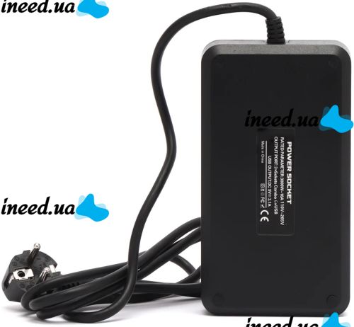 Сетевой фильтр Power Socket AR-CP02 3000W на 3 розетки 6 USB 1.8 м электрический удлинитель переноска с выключателем для подключения приборов к сети