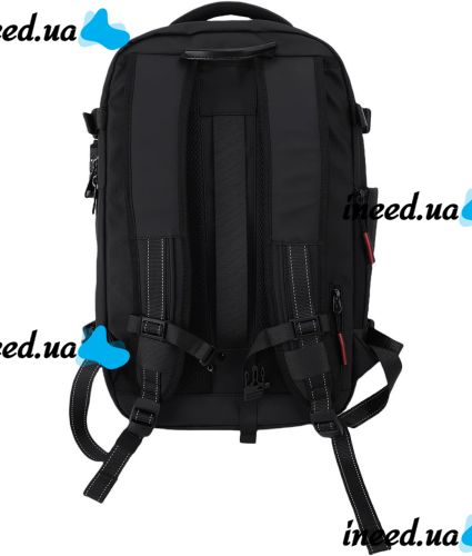 Airback Vacuum Backpack 8897 40 liter city shoulder bag with code lock, hand luggage with vacuum compartment and USB MAG-910 pump