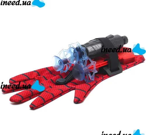 Children's toy glove blaster Spider Man Spider Wrist Transmitter AND-5659 toy hand gun with crossbow and 3 suction cups Spider Men