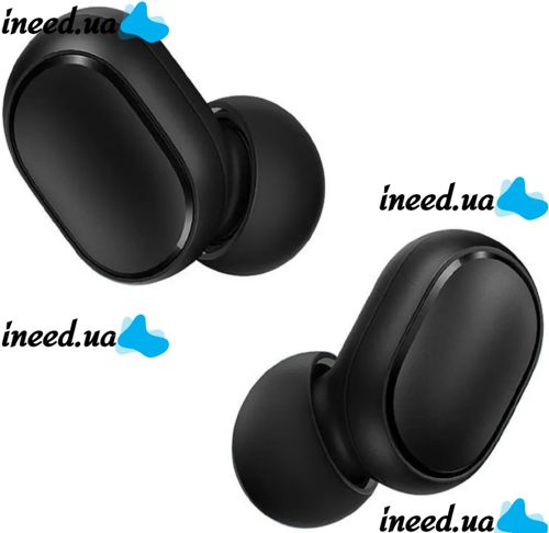 Беспроводные Bluetooth наушники Xiaomi Redmi AirDots 2 PRO Black вакуумные наушники-гарнитура, шумоподавлением и микрофоном в кейсе блютуз USB Черные