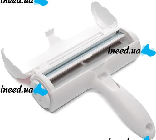 Щетка для сбора и удаления шерсти животных Pet Hair Remover Roller многоразовый ролик с контейнером для чистки одежды, ковров и мебели от ворса