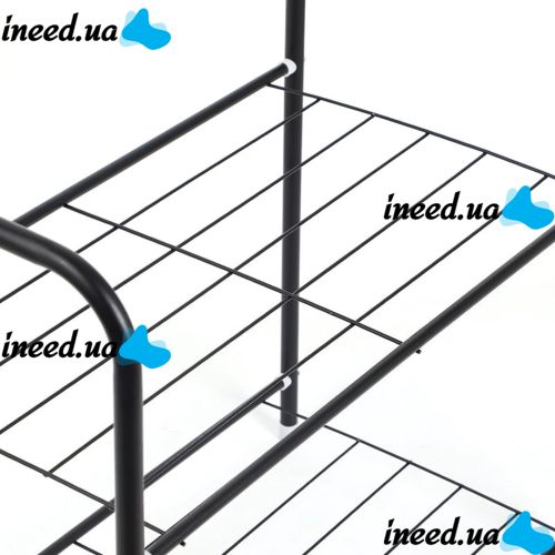 Outdoor clothes rack Corridor Rack 170X35 cm mobile vertical storage rack with shoe shelves, rack hanger in the hallway