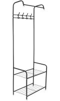 Outdoor clothes rack Corridor Rack 170X35 cm mobile vertical storage rack with shoe shelves, rack hanger in the hallway