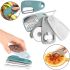 Keychain Organizer Kitchenware of Kitchen Accessories 5 items, Kitchen Set Grater, Opener, Knife, Peeler on a keychain for camping