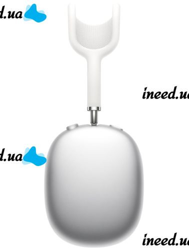 Беспроводные Bluetooth наушники AirPods Max Silver полноразмерные блютуз стереонаушники с микрофоном и шумоподавлением в чехле Smart Case MGYJ3