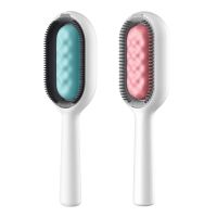 Универсальная щетка Pet Cleaning Hair LY-364 для сухого и влажного вычесывания собак и котов, Расческа для груминга животных с отсеком для воды