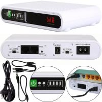 Источник бесперебойного питания ИБП UPS SKE POE-532E для WI-Fi роутера 5V 9V 12V Power Bank 8800 mAh бесперебойник 17W для POE 15V 24V модема Белый