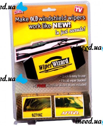 Универсальный восстановитель очиститель автомобильных дворников Wiper Wizard New IM-63, Реставратор скребок для щеток стеклоочистителя Вайпер Визард
