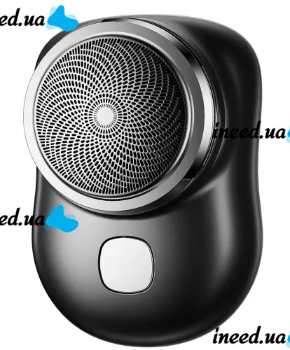 Аккумуляторная дорожная электробритва депилятор Mini Shaver P10 XL-510 3W для сухого и влажного бритья, Беспроводная роторная USB мини бритва триммер