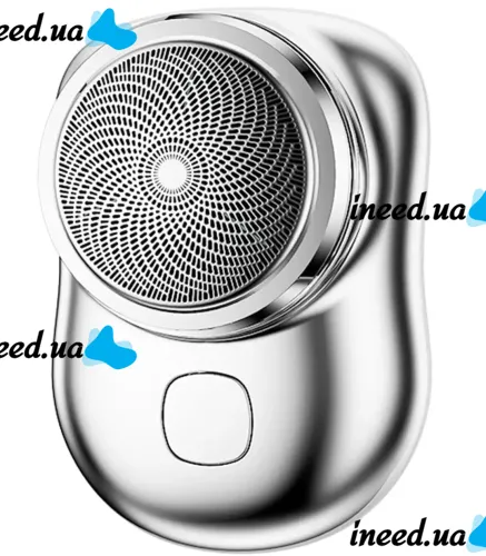 Аккумуляторная дорожная электробритва депилятор Mini Shaver P10 XL-510 3W для сухого и влажного бритья, Беспроводная роторная USB мини бритва триммер