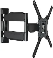 Bracket, swivel mount for TVs HDL-117B-2 14"-55" on the wall up to 50kg with 180º rotation