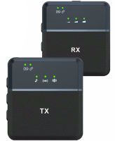 Беспроводной двойной петличный микрофон Senxin SX9 для камеры и телефона, Беспроводная радиосистема петличка с передатчиком и приемником Type-C