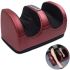 Вибрационный массажер для ног Foot Massager MP-2257, Электрический массажер для разминания ступней ног и икр с подогревом, Электромассажер Красный