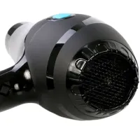 Профессиональный фен Mozer MZ-3100 6000W для сушки и укладки волос с 2 насадками, Электрический фен с холодным обдувом 2 скорости 3 режима Черный