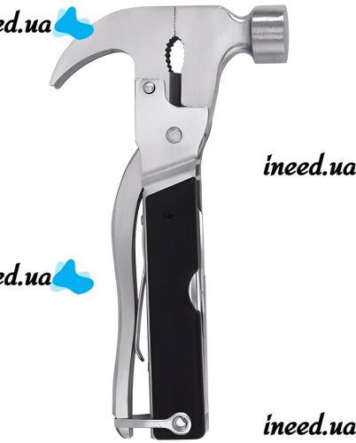 Универсальный складной ключ мультитул молоток - швейцарский нож Bell Howell Tac Tool 18 в 1 плоскогубцы, отвертка пила из нержавеющей стали с чехлом