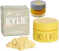 Large Gift set of cosmetics Kylie Weather Collection Blue 13 in 1 Decorative cosmetics for face makeup lipstick, glitter, shadow, eyeliner Blue