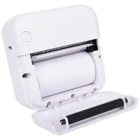 Беспроводной мини принтер Cat Mini Printer MAG-693 57mm с Bluetooth, Карманный детский термопринтер для печати без чернил для смартфона 1200mah