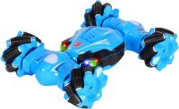 Radio-controlled flip car YL-51 Blue, stunt drift car on the remote control, transformer all-terrain vehicle with hand control, gestures