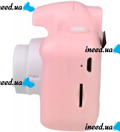 Детский цифровой фотоаппарат Smart kids Kitty XO XJ01 с селфи камерой и видео съемкой 600mAh, Камера Котик 2" с встроенными играми для детей Розовый