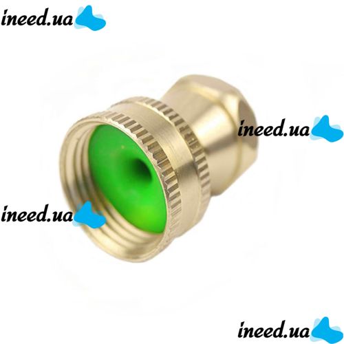 Универсальная насадка-распылитель воды Schmidt Brass Nozzle, Латунная насадка регулируемый распылитель на садовый шланг для полива и  аэрации