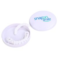 Removable veneers for upper and lower jaws SnapOn Smile Veneers LY-11 for teeth, Snap On Smile Veneers 2 jaws with case, False teeth top, bottom